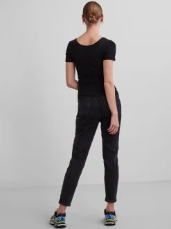 Pieces T-Shirts & Toppe<PcKitte SS Top