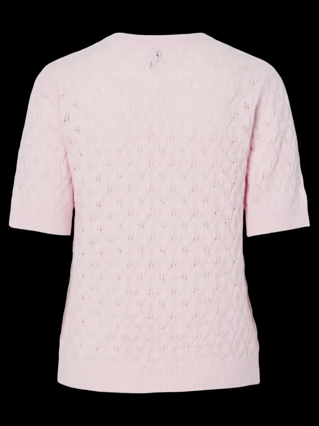 Pieces Strik|Bluser & Skjorter<Pclelou Ss O-Neck Knit