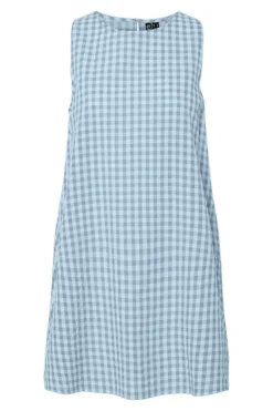 Pcliliane Sl O-Neck Short Dress Kjoler