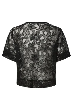 Pieces Sæt 🛍️|T-Shirts & Toppe<Pclouise 2/4 V-Neck Tie Top