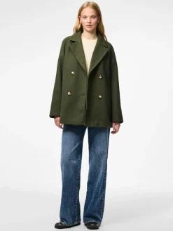 Pieces Overtøj & Jakker<Pcmarbel Coat