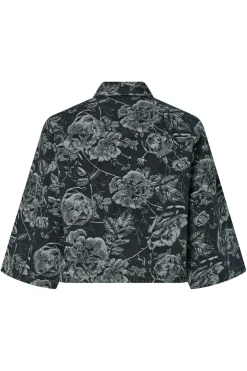 Pieces Sæt 🛍️|Bluser & Skjorter<Pcmarosa 3/4 Sl Denim Shirt