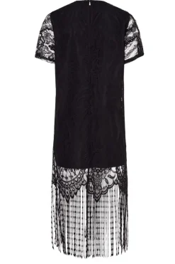 Pieces Kjoler<Pcmary Ss Short Fringe Dress
