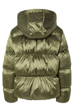 Pieces Overtøj & Jakker<Pcmilla Shiny Puffer Jacket W. Hood