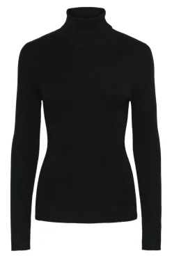 Pieces Bluser & Skjorter|Strik<Pcmira Ls Rollneck Knit