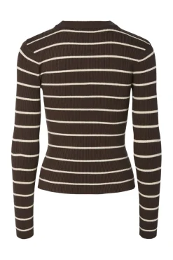 Pieces Strik|Bluser & Skjorter<Pcmira New Ls O-Neck Knit