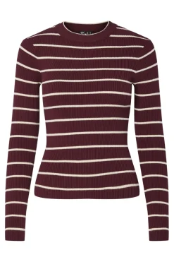 Clearance Pcmira New Ls O-Neck Knit Strik|Bluser & Skjorter