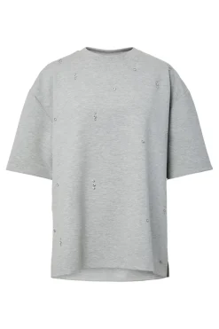 Sale Pcmuna Ss Oversize Detail Tee T-Shirts & Toppe