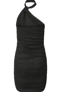 Sale Pcnalle Sl Halterneck Mesh Dress Kjoler