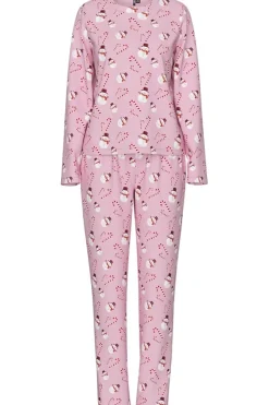 Online Pcnaya Xmas Ls Nightwear Set Nattøj & Lingeri