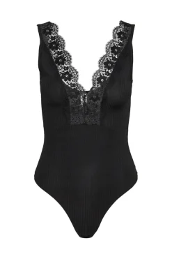 Best Pcnoami Sl Lace Bodystocking Bluser & Skjorter|Nattøj & Lingeri