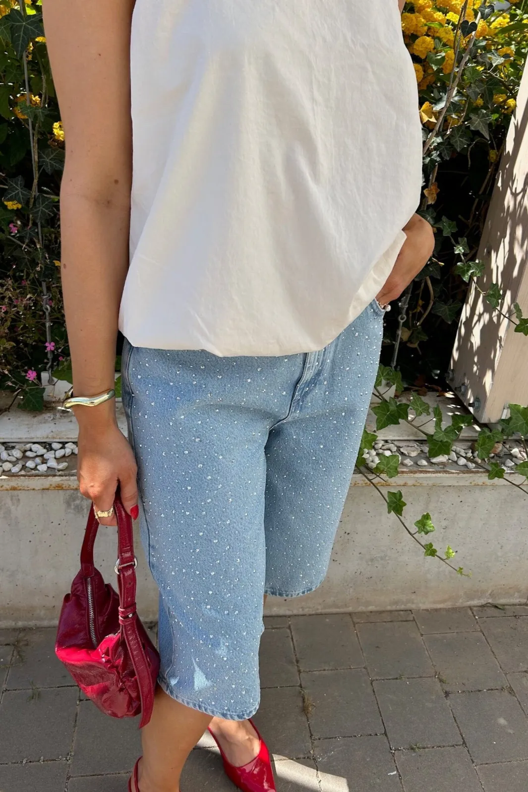 Pieces Shorts<Pcnoel Denim Jorts Pp