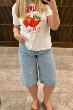Pieces Shorts<Pcnoel Denim Jorts Pp