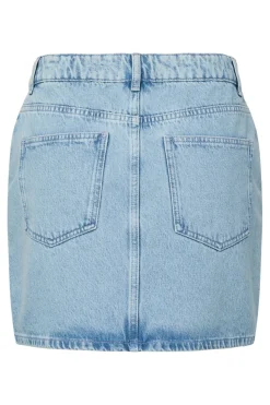 Pieces Sæt 🛍️|Nederdele<Pcnoel Short Denim Skirt Pp