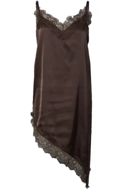 Pieces Kjoler<Pcnomi Strap Satin Lace Dress