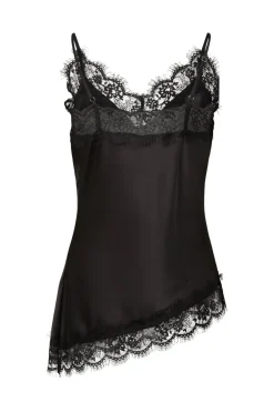 Discount Pcnomi Strap Satin Lace Top T-Shirts & Toppe