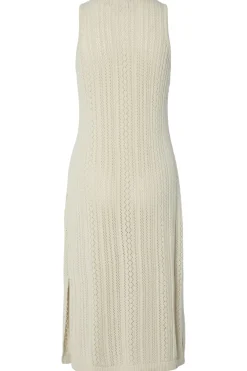 Pieces Kjoler<Pcnuka Sl Knit Midi Dress 17158720
