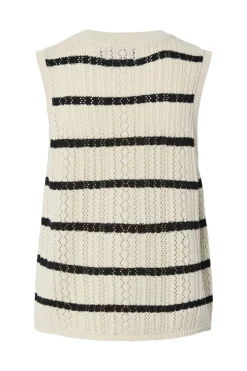 Best Pcnuka Sl O-Neck Knit 17158719 Veste