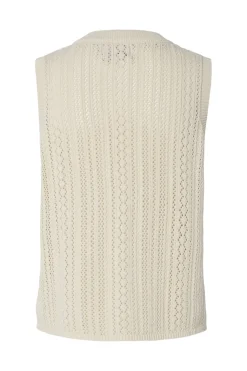 Pieces Veste<Pcnuka Sl O-Neck Knit 17158719