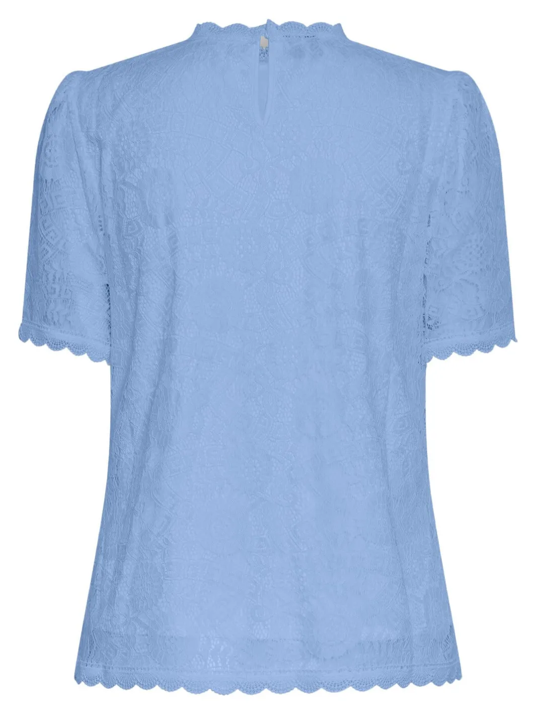 Pieces T-Shirts & Toppe<Pcolline Ss Lace Top