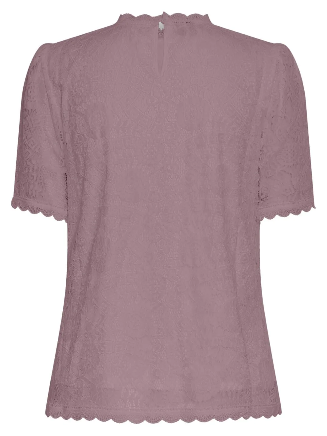 Pcolline Ss Lace Top T-Shirts & Toppe