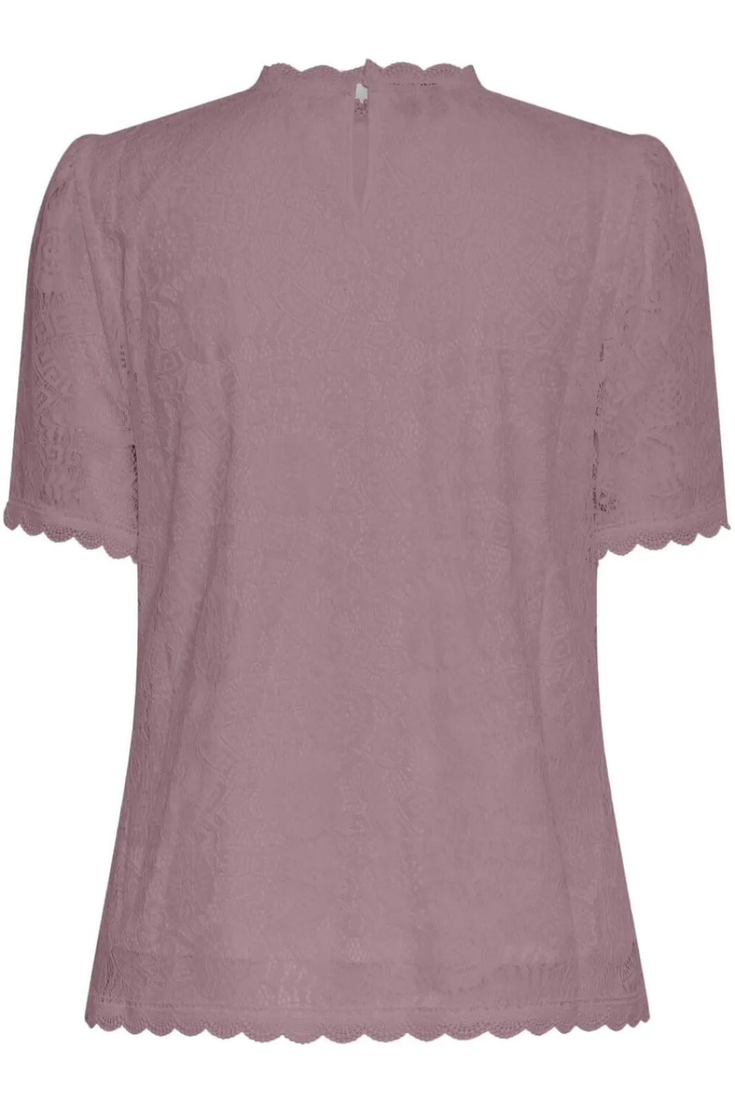 Pcolline Ss Lace Top T-Shirts & Toppe