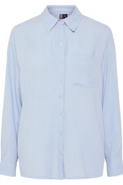 Sale Pcpia Ls Loose Shirt Bluser & Skjorter|Ammevenligt Tøj
