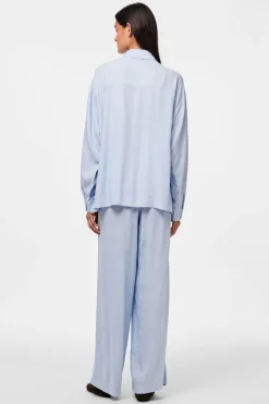 Sale Pcpia Ls Loose Shirt Bluser & Skjorter|Ammevenligt Tøj