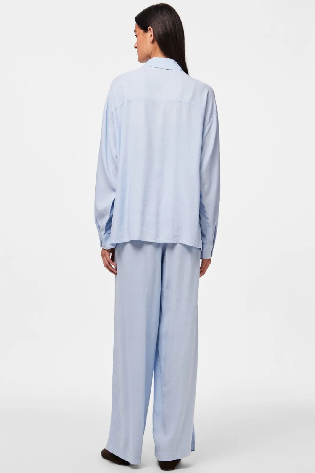 Sale Pcpia Ls Loose Shirt Bluser & Skjorter|Ammevenligt Tøj