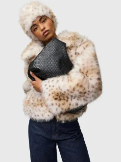 Pieces Overtøj & Jakker<Pcplush Short Fluffy Jacket