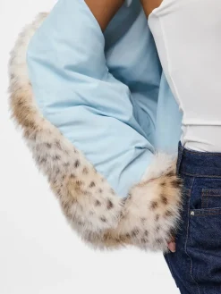 Pieces Overtøj & Jakker<Pcplush Short Fluffy Jacket