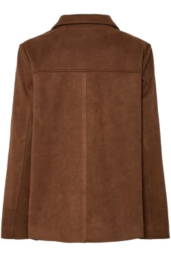 Online Pcrakel Brushed Outerwear Blazer Sæt 🛍️|Jakkesæt
