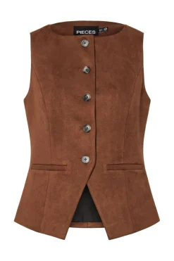 New Pcrakel Brushed Vest Veste
