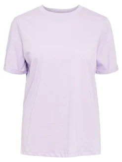 Clearance Pcria Ss Fold Up Solid Tee T-Shirts & Toppe