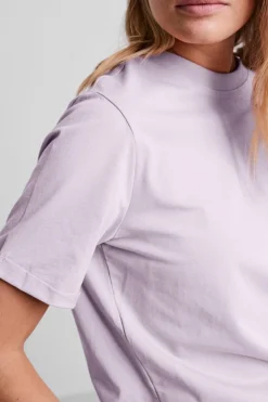 Clearance Pcria Ss Fold Up Solid Tee T-Shirts & Toppe
