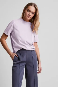 Clearance Pcria Ss Fold Up Solid Tee T-Shirts & Toppe