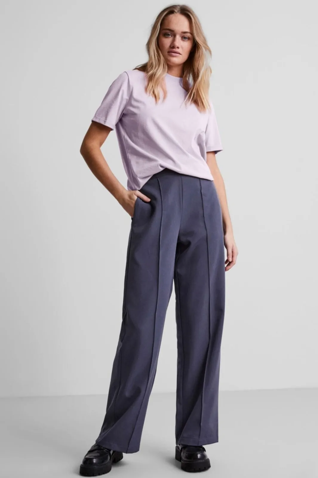 Clearance Pcria Ss Fold Up Solid Tee T-Shirts & Toppe