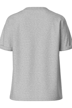 Pcria Ss Fold Up Solid Tee T-Shirts & Toppe