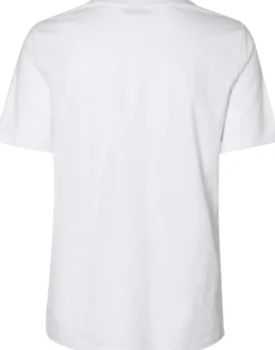 Pieces T-Shirts & Toppe<PcRia SS Fold Up Tee