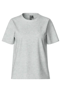 Pieces T-Shirts & Toppe<Pcria Ss Solid Tee