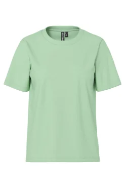 Pieces T-Shirts & Toppe<Pcria Ss Solid Tee