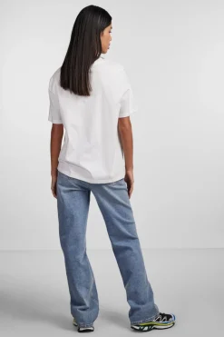 Outlet Pcria Ss Solid Tee T-Shirts & Toppe