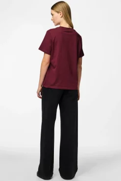 New Pcria Ss Solid Tee T-Shirts & Toppe