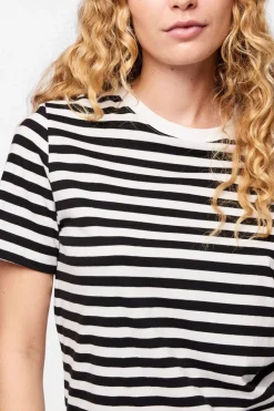 Online Pcria Ss Tee Stripes T-Shirts & Toppe