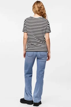 Online Pcria Ss Tee Stripes T-Shirts & Toppe