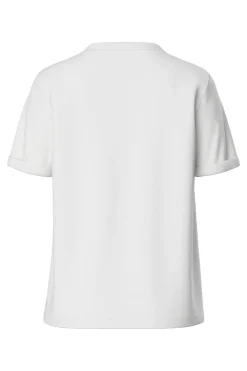 Pieces T-Shirts & Toppe<Pcria Ss V-Neck Solid Tee