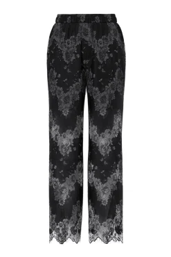 Best Pcrinne Straight Lace Pants Kca Bukser, Jeans & Leggings