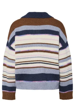 Pieces Strik|Bluser & Skjorter<Pcrye Ls Polo Knit