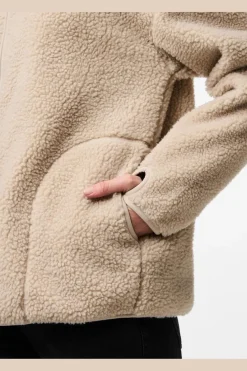 Hot Pcsadia Ls Teddy Jacket Overtøj & Jakker