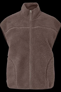 Pieces Veste<Pcsadia Teddy Vest